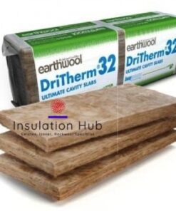 Knauf Dritherm 32 Insulation cavity slab insulation 75nn, 85mm, 100mm, 125mm, 150mm