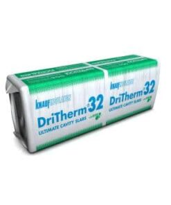Knauf Dritherm 32 100mm, Cavity Slab Insulation, Knauf Dritherm, Cheap Cavity Insulation, 1200x455, Cheap Insulation, Knauf Insulation