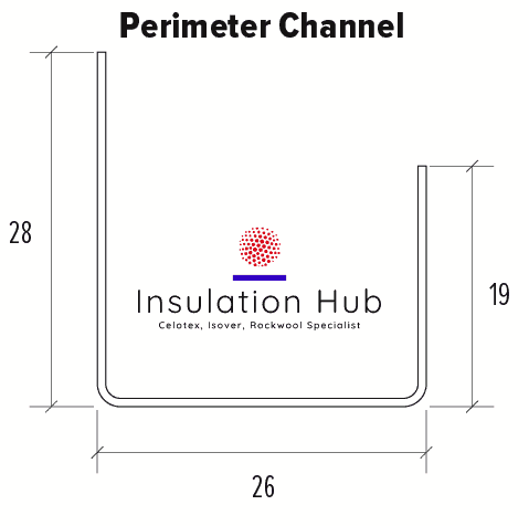 MF6 Perimeter channel, mf ceiling systems datasheet