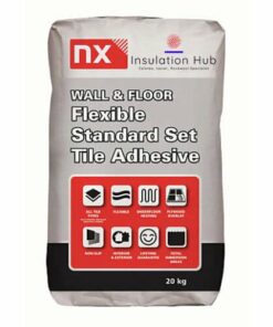 NX White Flexible Standard Set Tile Adhesive