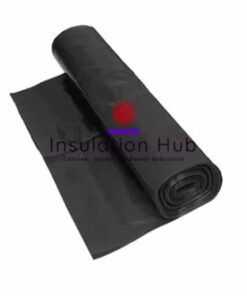 Black Polythene Damp Proof Membrane 250mu 1000g 4mx50m 100m2