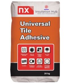NX White Flexible Rapid Set Tile Adhesive
