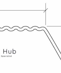 Resilient Bar Technical Cross Section Drawing, Acoustic Ceilings, Sound Isolation