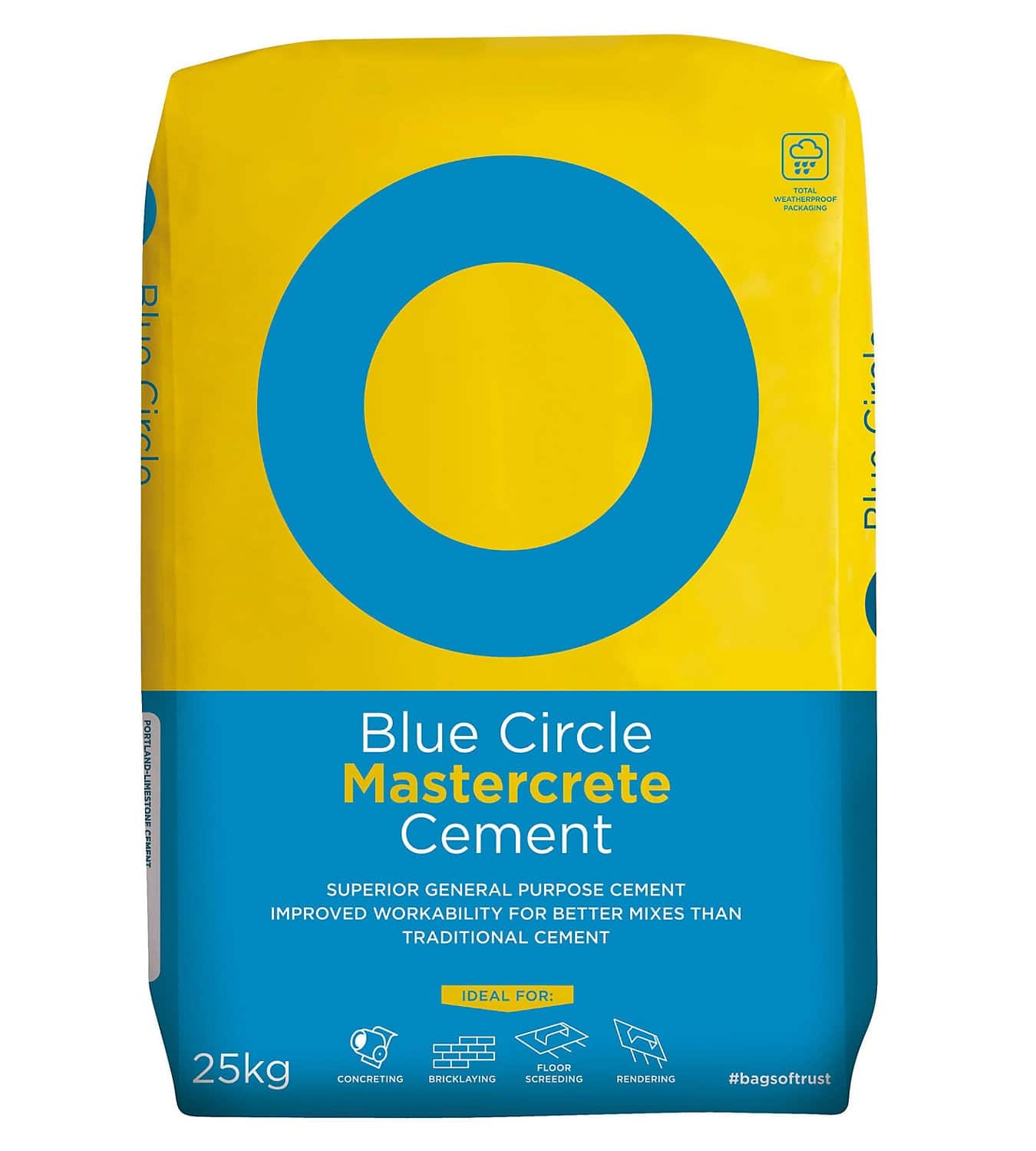 Blue Circle Mastercrete Cement (plastic bag), Premium Quality Cement, Plastic Bag, Mastercrete cement, Cheap Cement, Plastic Bag, London, Manchester, Birmingham, Scotland, Bristol, Wales