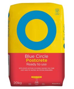Blue Circle Postcrete (plastic bag), Concrete for post, Quick Dry Cement, Plastic Bag, Quick Dry Post Cement, Cheap Postcrete, Cheap postmix, Cheap postfix, London, Manchester, Birmingham, Scotland, Bristol, Wales