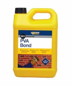Everbuild PVA admix, 5l, bonding agent, building materials, adhesives