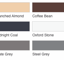 Norcros adhesive stop mould, no mould, wall tile grout, arctic white, bleached almond, coffee bean, Cornish cream, golden Jasmin, midnight coal, Oxford stone, sandy beach, silver grey, slate grey, steel grey