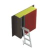 Timloc Thermo-loc 60min FR Cavity Closer 50mm x 2.4M, 50mm, 65mm, 75mm, 90mm, 100mm, 125mm, 150mm, 175mm, 200mm, 225mm, 250mm, 275mm, 300mm, fire rated cavity closer, 60 minute
