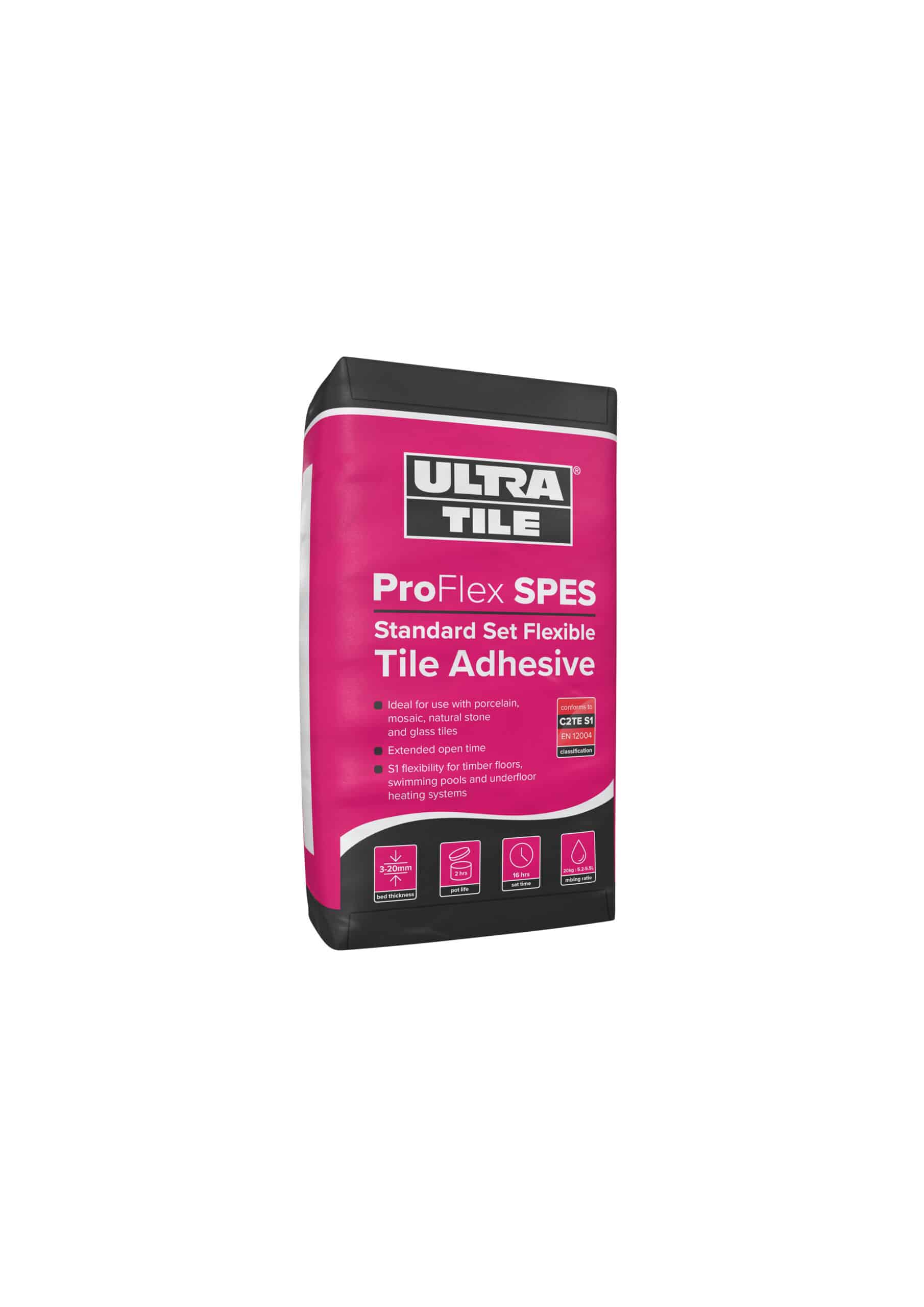ProFlex SPES Standard Set Flexible S1 Tile Adhesive (White)- Ultra Tile